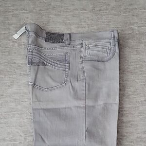 White House Black Market Women's Light Gray Ankle Jeans
